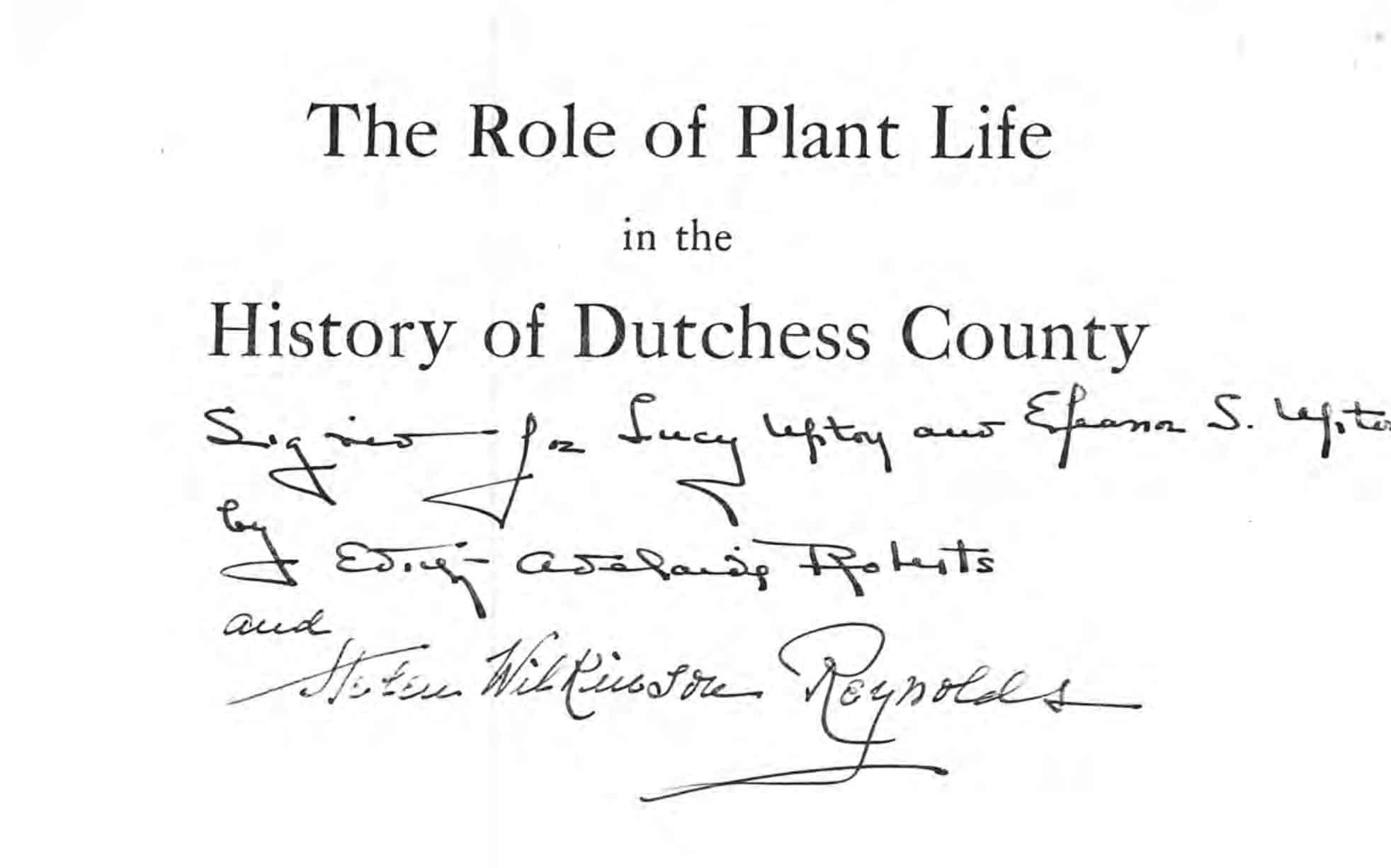 Role of Plant Life Cover
