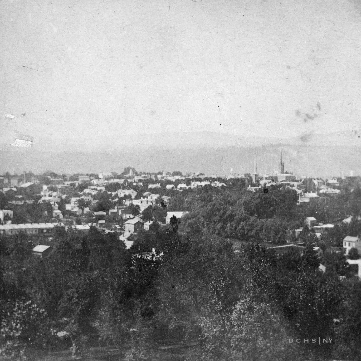 View from College Hill Bierstadt DCHS